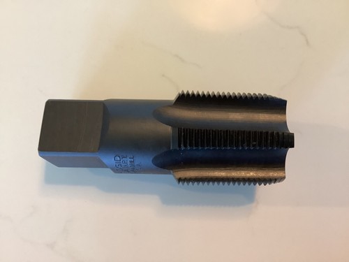 Ridgid E5118 Tap 1-1/4in NPT 1-31/64in Drill Made in USA CAT # 35845 - Picture 4 of 5