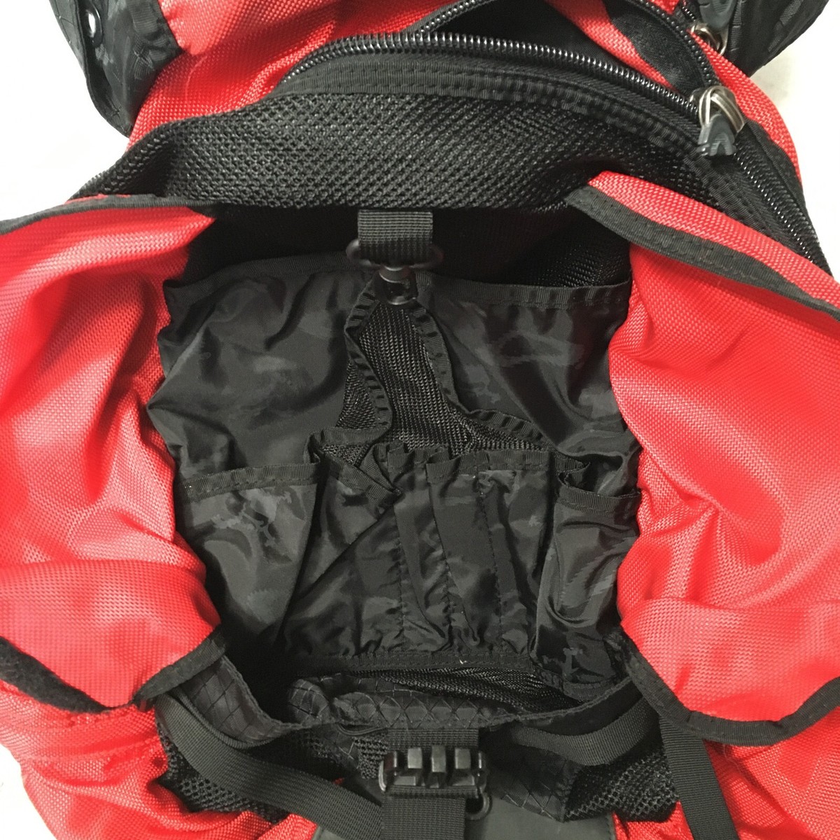 Vintage Oakley Icon Backpack Red Black Bag Nylon tactical