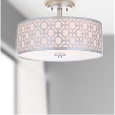 SAFAVIEH Vera Flush Mount  Silver 