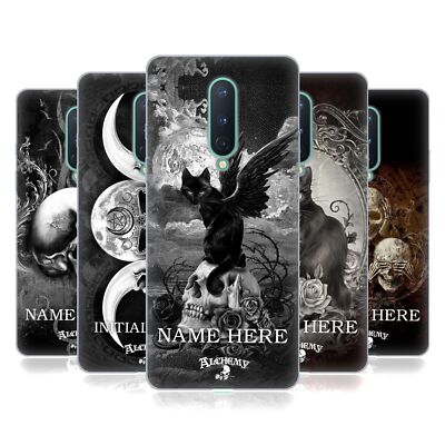 CUSTOM ALCHEMY GOTHIC NAME UND INITIALE GEL HANDYHÜLLE FÜR GOOGLE ONEPLUS HANDYS