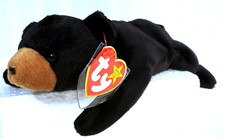 TY ORIGINAL BEANIE BABY 1993   Blackie the Black Bear   9  
