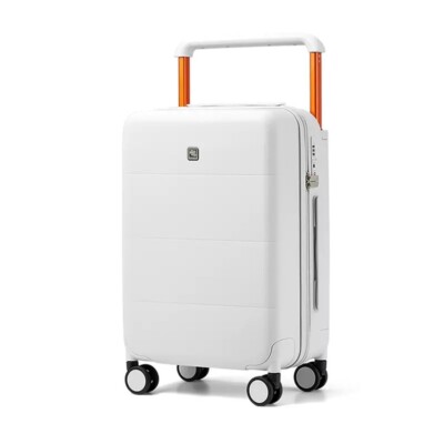 Hanke   Hartschalen-Trolley Handgepäckkoffer Hartschalenkoffer, white