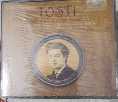 FRANCESCO PAOLO TOSTI -BRILLIANT CLASSICS THE SONG OF A LIFE VOL.1 CELLOPHANATO