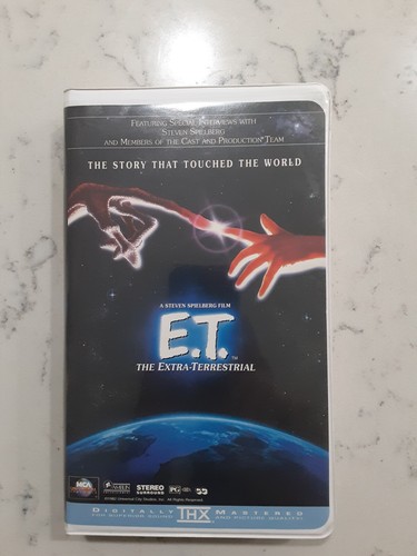 5 VHS LOT CLAMSHELL JUMANJI, BAMBI, ANTZ, E.T., LADY AND THE TRAMP - Picture 12 of 19