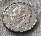 2011 S SILVER PROOF ROOSEVELT DIME == 90 % SILVER == LOW MINTAGE @ 574,175