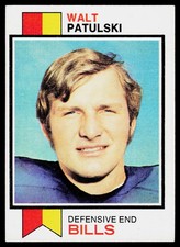 Walt Patulski, 1973 Topps, #293, Buffalo Bills, RC