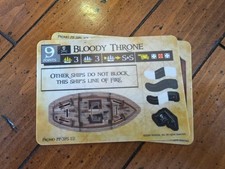 Pirates CSG of the Spanish Main Bloody Throne PP-375 Promo Ship AND Crew