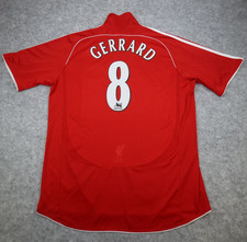 Liverpool Shirt Extra Large Red Home Kit 2006 2008 Adidas Jersey Steven Gerrard