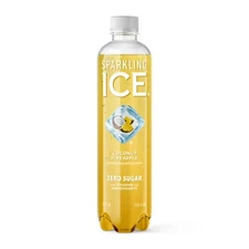 Sparkling ICE Coconut Pineapple Sparkling Water 17 fl oz Plastic Bottle, 4pack