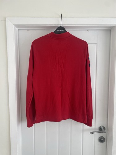 POLO RALPH LAUREN Boys Classic Fit Polo Shirt 14-15 Years Large Red - Picture 11 of 12