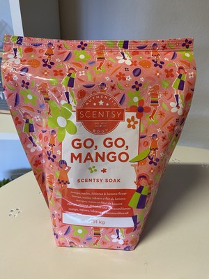 Scentsy Badesalz/ Soak Go, Go Mango *neu & original verschlossen*