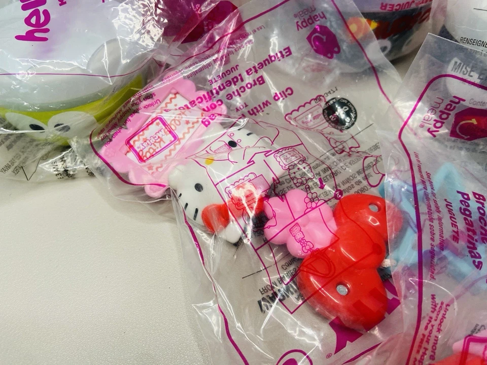 Lote Mixto de 9 Juguetes McDonalds Happy Meal Juguetes Sanrio Hello Kitty Foto 3 de 4