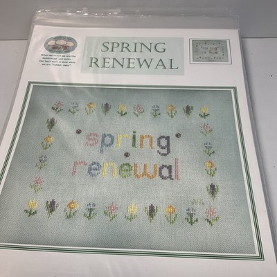 Spring Renewal Susan Saltzgiver Designs Counted Cross Stitch Pattern