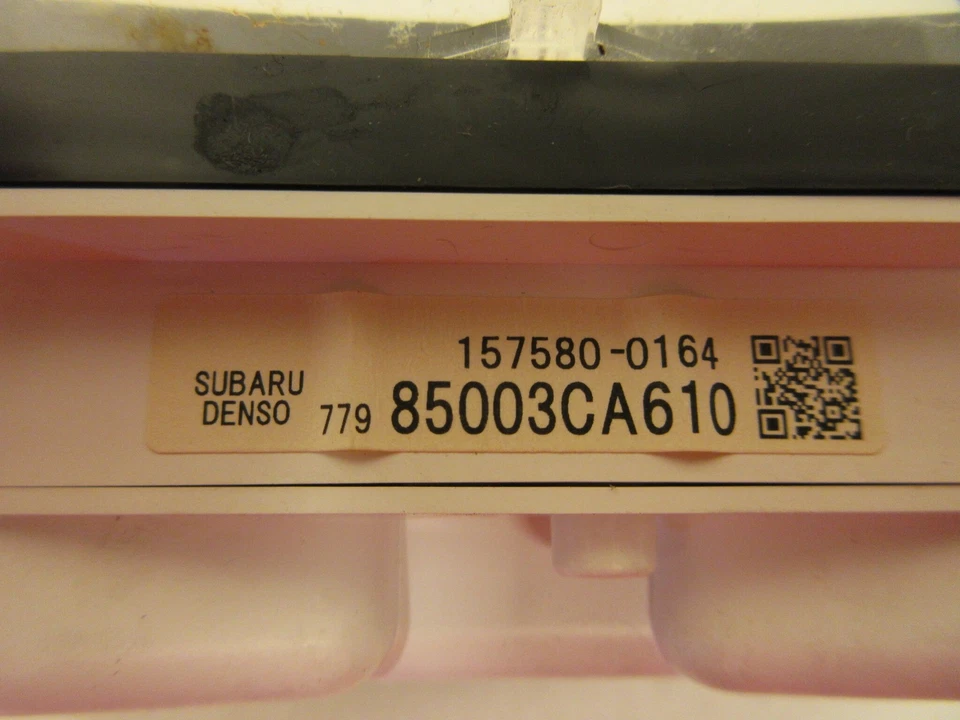 17 2017 Subaru BRZ MPH velocímetro cabeça velocímetro cluster 89k milhas fabricante de equipamento original LKQ - Imagem 4 de 4