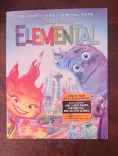 Elemental [New Blu-ray] With DVD & Digital Copy Brand New, sealed w slipcover 
