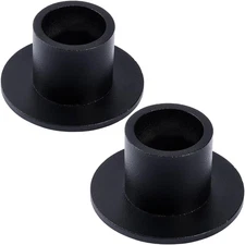 2PCS Black Taper Candle Holders, Matte Iron Candlestick Holders Centerpieces for