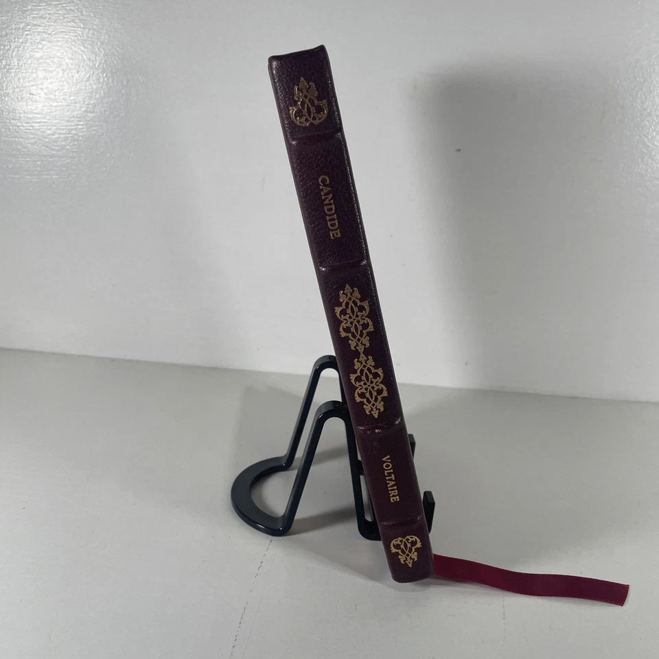 Oxford University Press Candide MINT Voltaire Leather French Philosophical Novel - Image 2 of 3