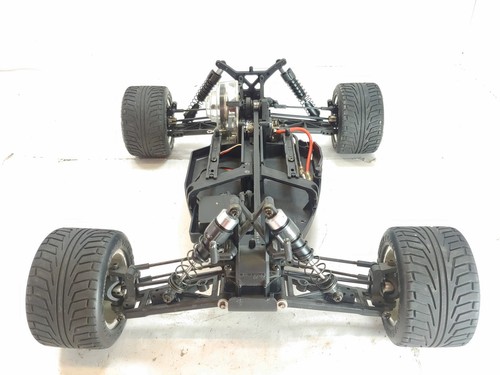 *SUPER RARE* HPI RS4-MT 1/10 4X4 RC TRUCK ROLLER ROLLING CHASSIS W/ BODY, MOTOR - Picture 8 of 16