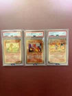 PSA 10 Sequential Set Pokemon Card Classic Charizard Charmeleon Japanese