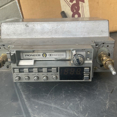 VINTAGE PIONEER KE-5000 AUTORADIO CASSETTE TAPE DECK UNGETESTET