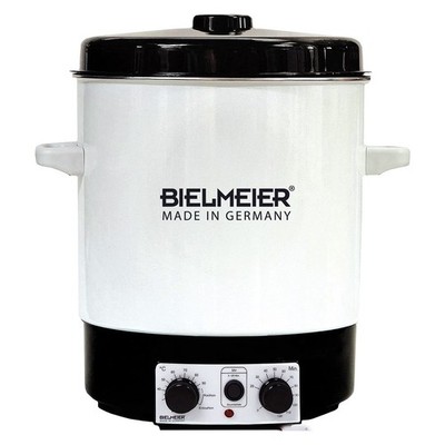BIELMEIER Einkochautomat einwecken Emaille 29 Liter Zeituhr 2000 Watt BHG 685.0