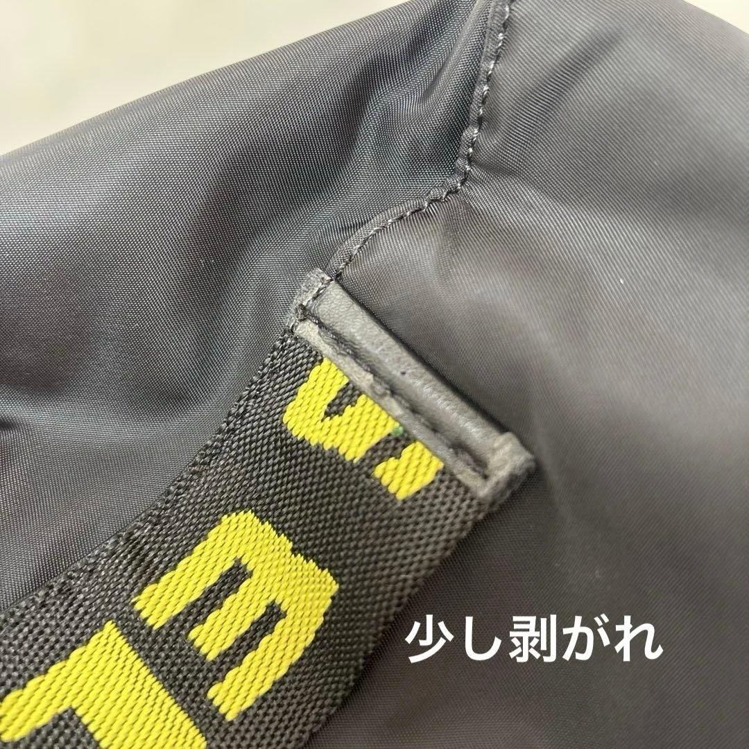 Diesel Big Tote Bag Logo Line 2 Way Nylon Black Womens Auth From Japan RIN thumbnail 16