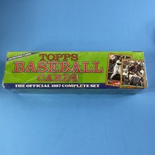 1987 Topps Baseball Official Complete Set Factory Sealed Box 792 Cards
