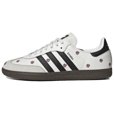 adidas WMNS Samba OG Embroidered Floral White IF4398 Women's Size
