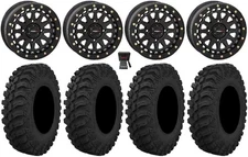 System 3 SB-6 Bdlk 15" Wheels Bk (5+2) 30" Crawler AT Tires Renegade Outlander