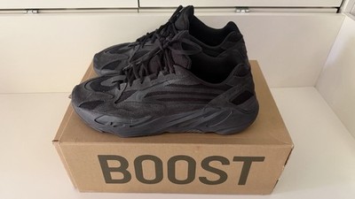 adidas Yeezy Boost 700 V2 Vanta Black Suede Men's Low Top Athletic Sneakers