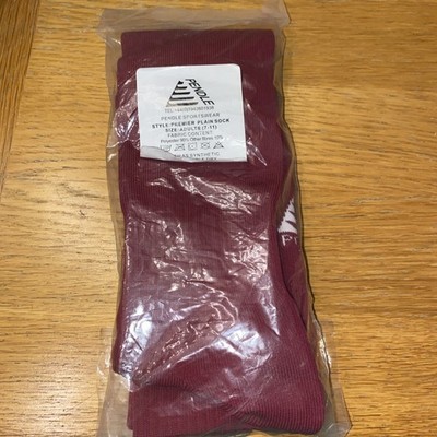 Neu mit Etikett Pendle Fußballsocken für Herren Größe 7-11 rot 
