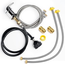 Professional Beauty Salon Shampoo Sink Bowl Faucet and Sprayer Kit with Vacuum..