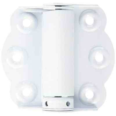 Wright Products V226WH Spring Loaded Door 2PK Self Closing Hinge, White 
