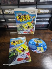 SpongeBob's Boating Bash (Nintendo Wii, 2010) CIB Complete Tested Working Great