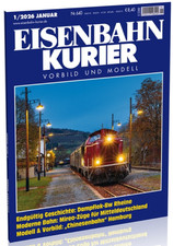 Eisenbahn Kurier Nr. 640  01/2026 - Endg&uuml;ltig Geschichte: Dampflok-Bw Rheine NEU