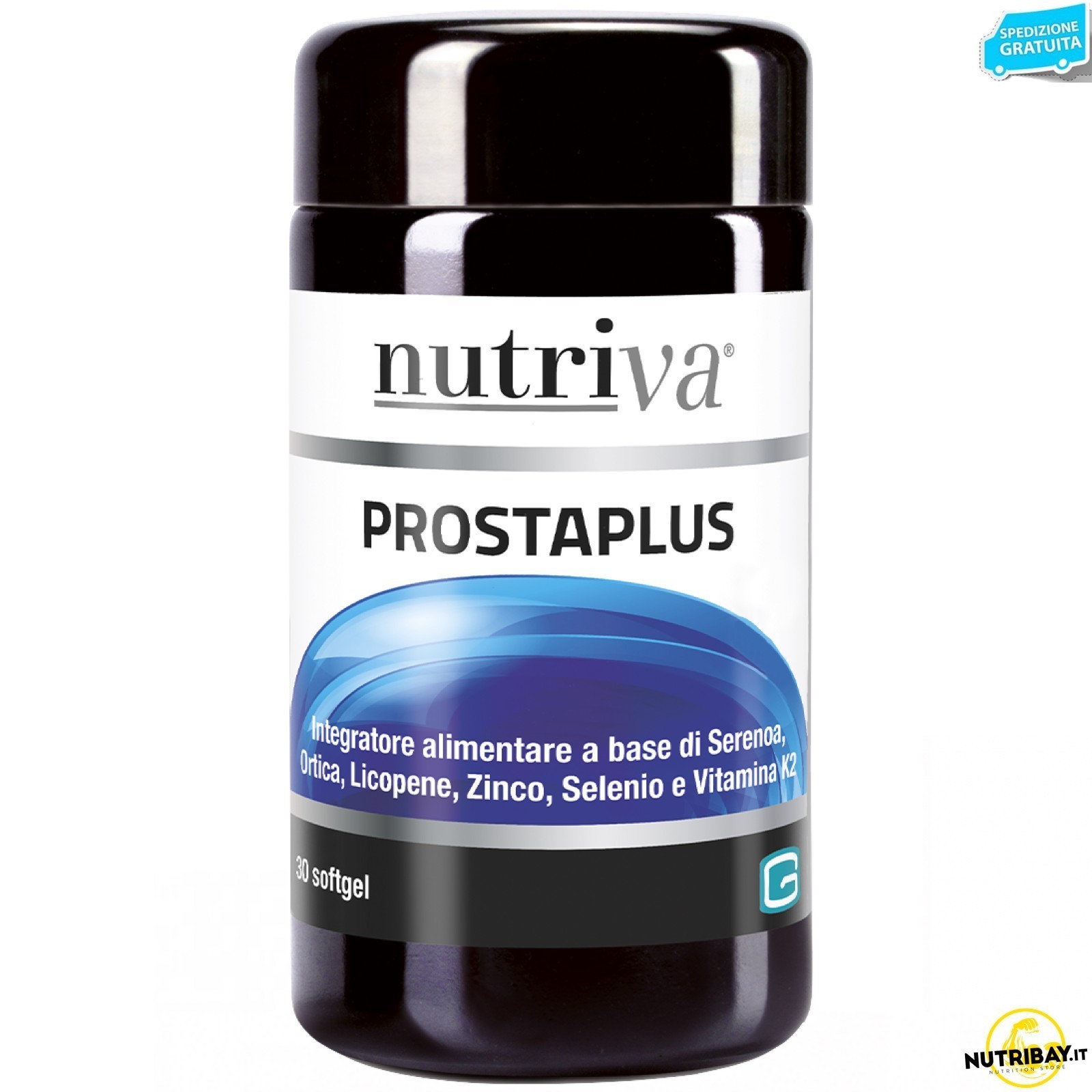 Nutriva Prostaplus - 30 softgel Benessere della prostata