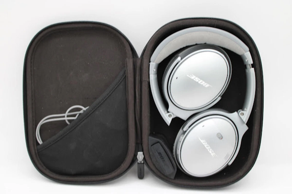 Silver Bose QuietComfort 35 Headphones for sale | eBay