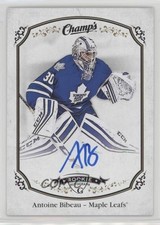 2015-16 Upper Deck Champ's Auto Antoine Bibeau #170 Auto t6r