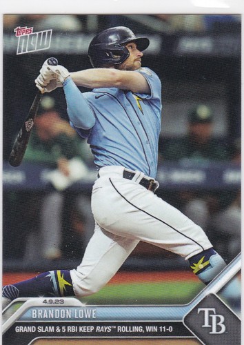 2023 Topps Now 80 Brandon Lowe