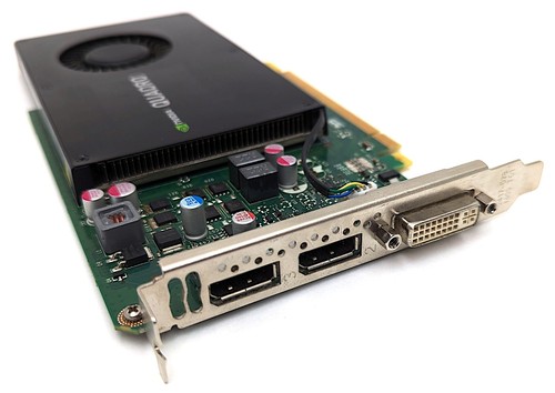 Carte graphique HP Nvidia Quadro K2200 4 Go GDDR5 PCI Express (K2200