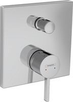 Hansgrohe Finoris Einhebel-Wannenarmatur Unterputz, 76415000, Farbe: Chrom