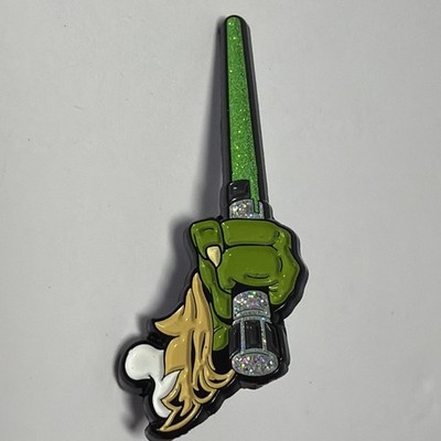 Fitted Fire Yoda Green Light Saber Pin not Hat Club New Era Star Wars