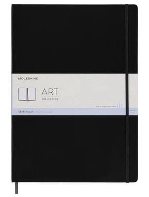 Moleskine Art Sketchbook, Hard Cover, A3 (11.75 x 16.5) Plain Hardcover