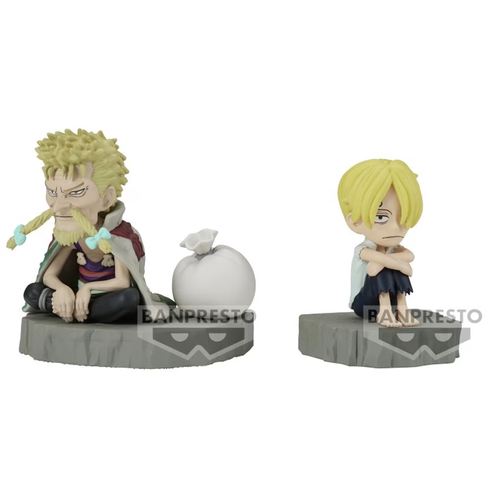Figurine Sanji & Zeff WCF Log Stories One Piece statuette manga anime