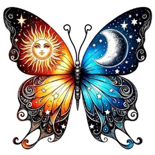 JFYHAB Butterfly Diamond Painting Kits for Adults Beginners - Multicolored