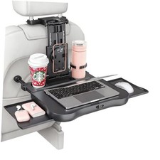 Car Back Seat Tray with Extendable Table, Car Travel Desk for Laptop back seat