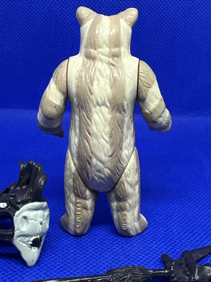 Logray Ewok 100% Complete Star Wars ROTJ 1983 Vintage Kenner NO REPRO HK COO - Image 4 of 4