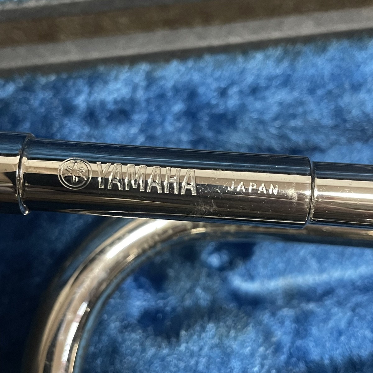 YAMAHA YTR-135 YTR135 Trumpet Silver Color with Hard Case