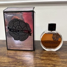 NIB BLACK FLOWER by JOHAN B FOR WOMEN 2.8 OZ / 85 ML EAU DE PARFUM NOT SEALED