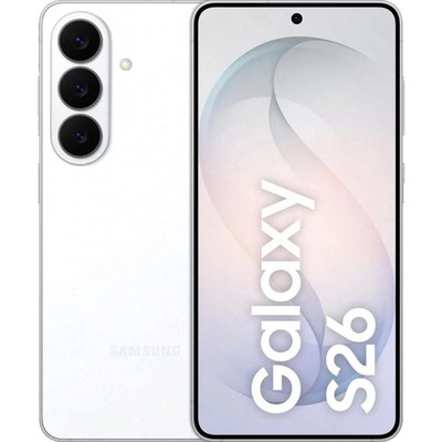 Samsung Galaxy S26 256 GB White Dual SIM Smartphone Handy Mobiltelefon